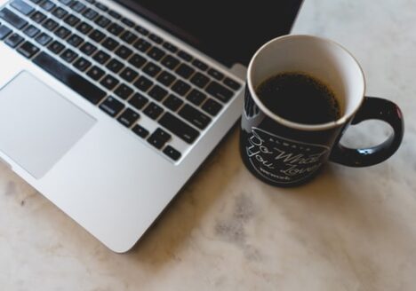 Copywriter's workplace